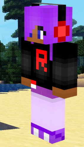 Violet Character. Minecraft Violet - Minecraft Skin by GlaceonAngelBunny on DeviantArt