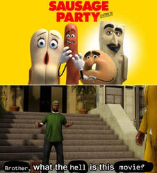 Sweet Johnson is Unimpressed at Sausage Party