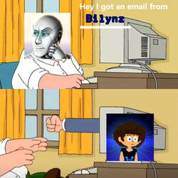 JUST-A-R0B0T Gets Email Punch from Bilynz