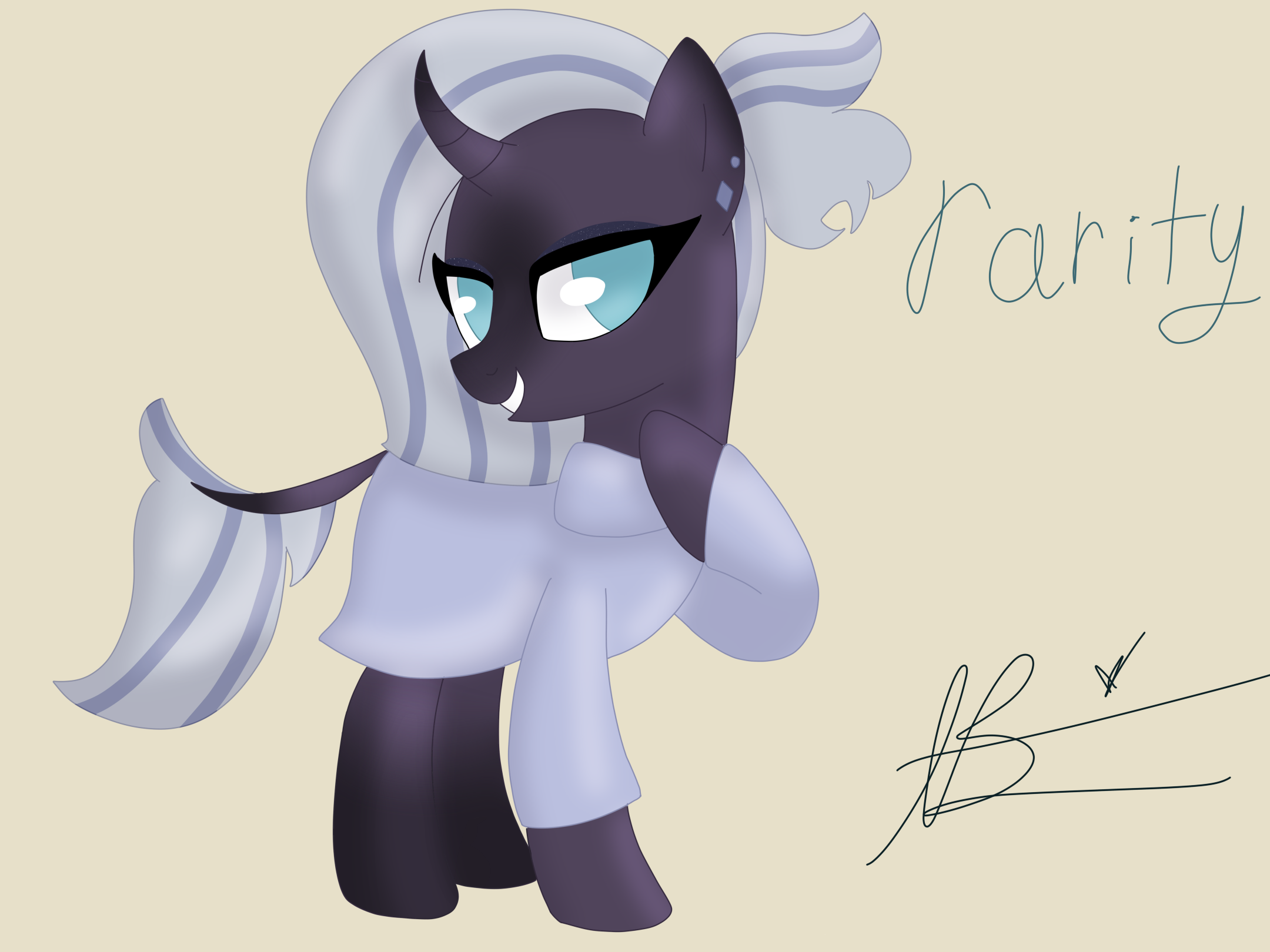 Types Pf Rarity Mlp Mlp rarity redesign by aireyal1 on DeviantArt