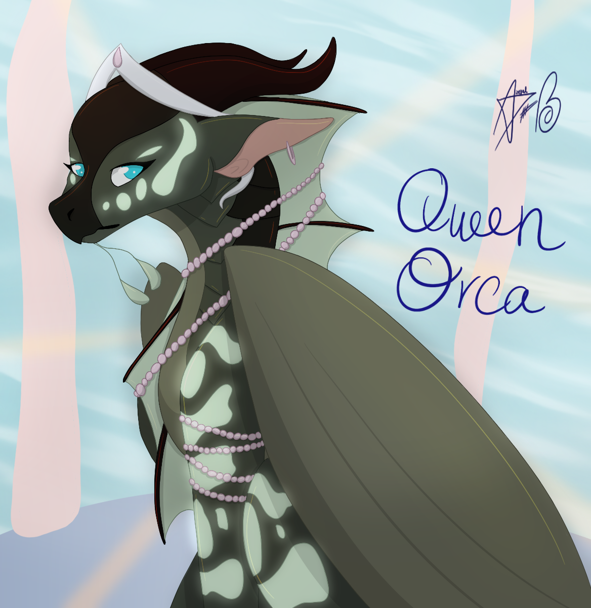 If orca became queen by aireyal1 on DeviantArt
