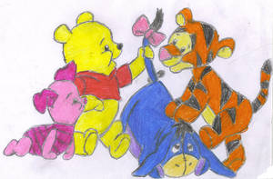 baby pooh bear characters