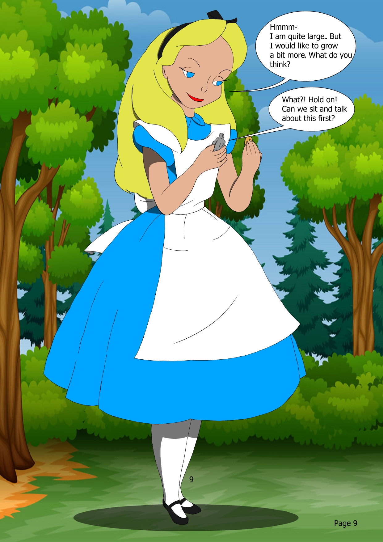 Giantess Growth Breast Expansion