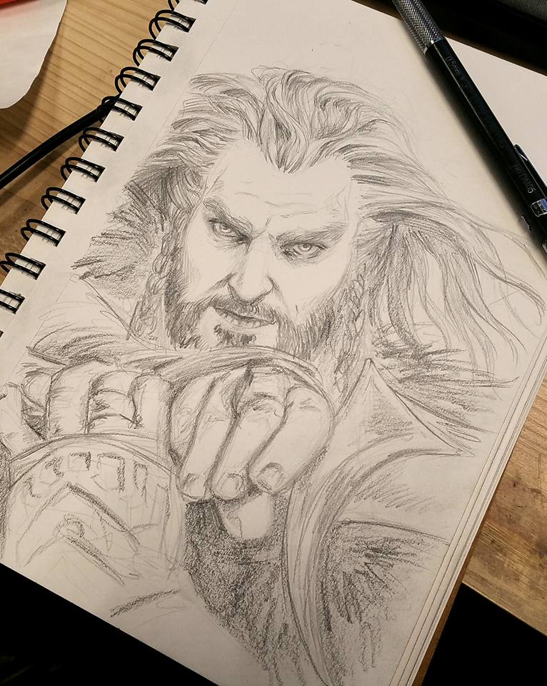 Sketchbook: Thorin Oakenshield