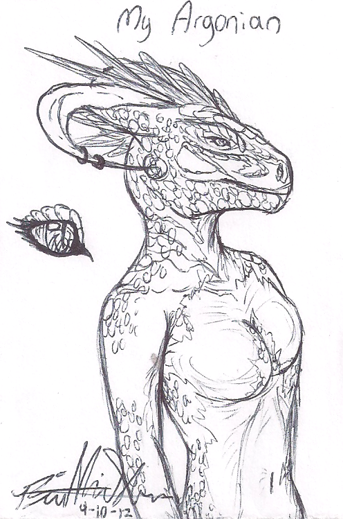 An Argonian?