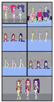 Equestria Girls - Synchronized Swimming