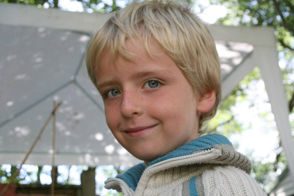 Portrait '16 _ Child smile by Owps
