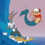 Commission - Surf Bugs with a twist