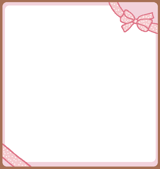 Pink Bow Frame by Mumurini on DeviantArt