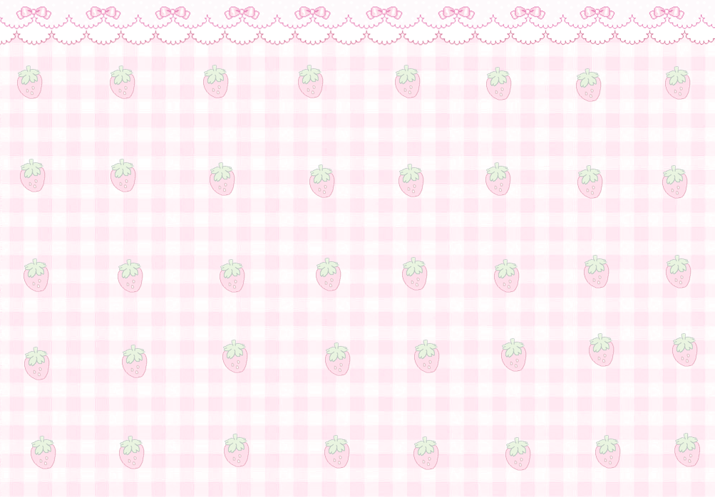 Pink Strawberry Wallpaper