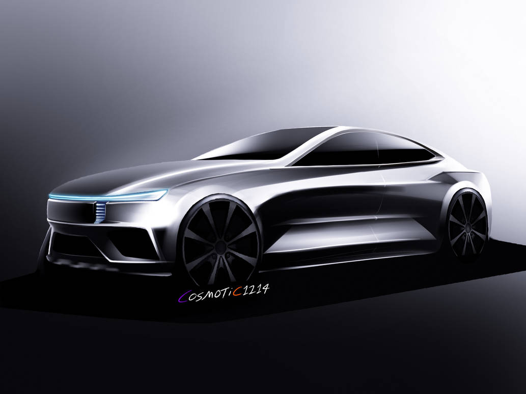 Sedan Car Design SketchRender Tutorial Video by cosmotic1214 on DeviantArt