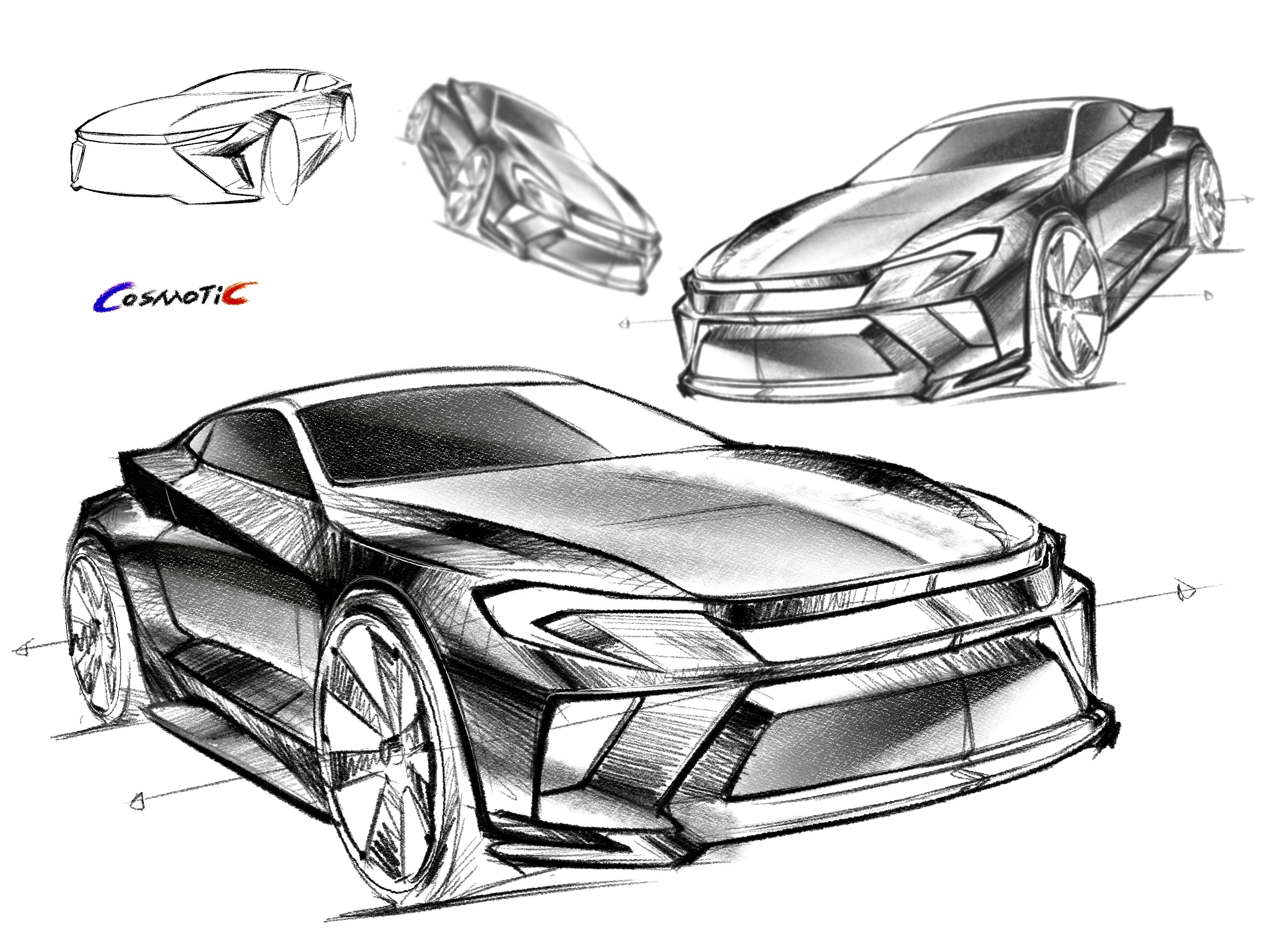 Car Sketch Design
