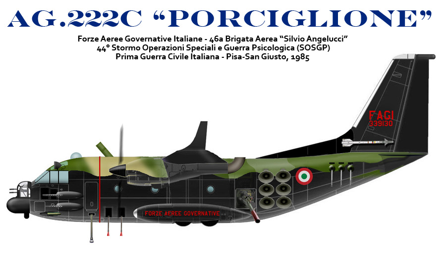 Aeritalia AG.222 'Porciglione'