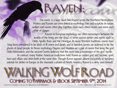 Walking Wolf Road - Raven