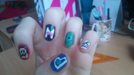 Youtubers nail art