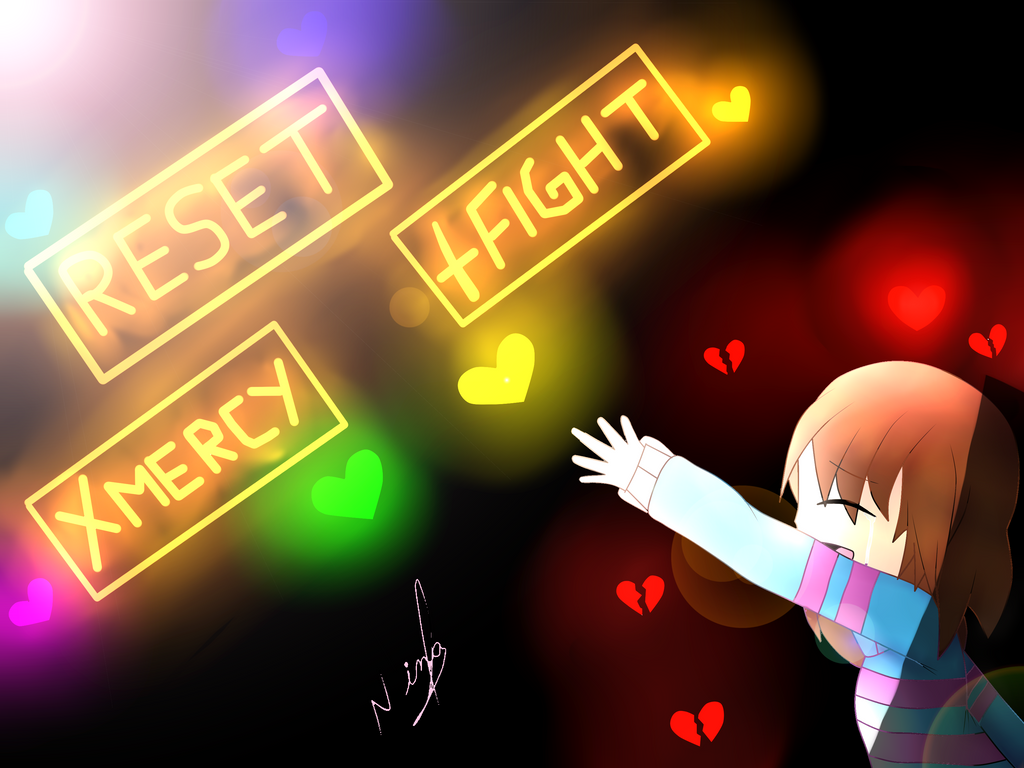 Frisk Undertale ( RESET ) by W0lfcoffee on DeviantArt