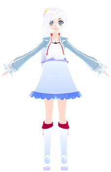 (MMDxRWBY) NewComer - Weiss Schnee