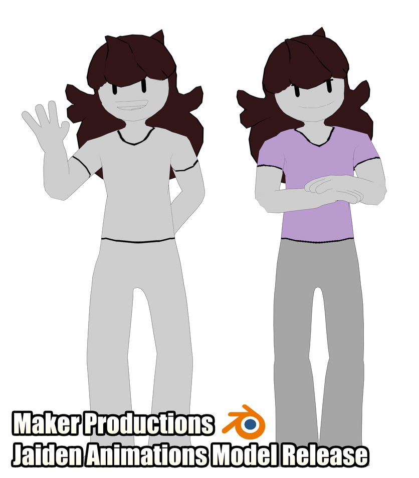 Jaiden Animations Model release by DevCakeProductions on DeviantArt