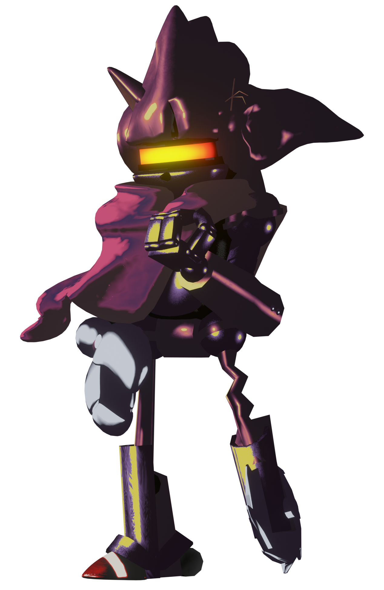 Mecha Knuckles Idw (Scrapnik Island) render by Egg84 on DeviantArt