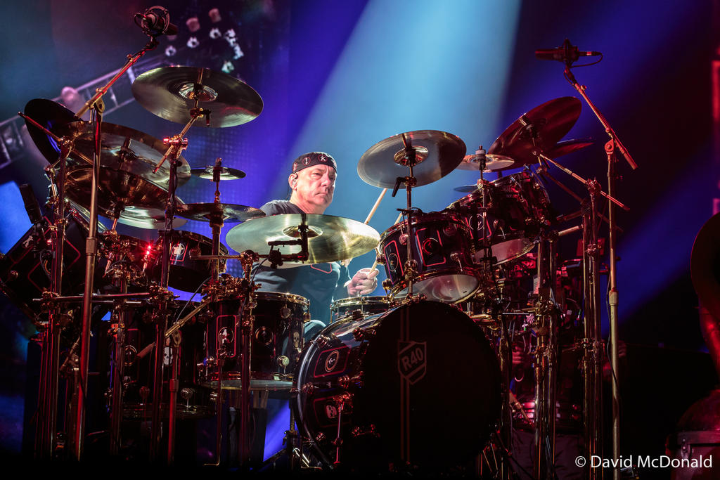 Rush: Neil Peart in Toronto by basseca