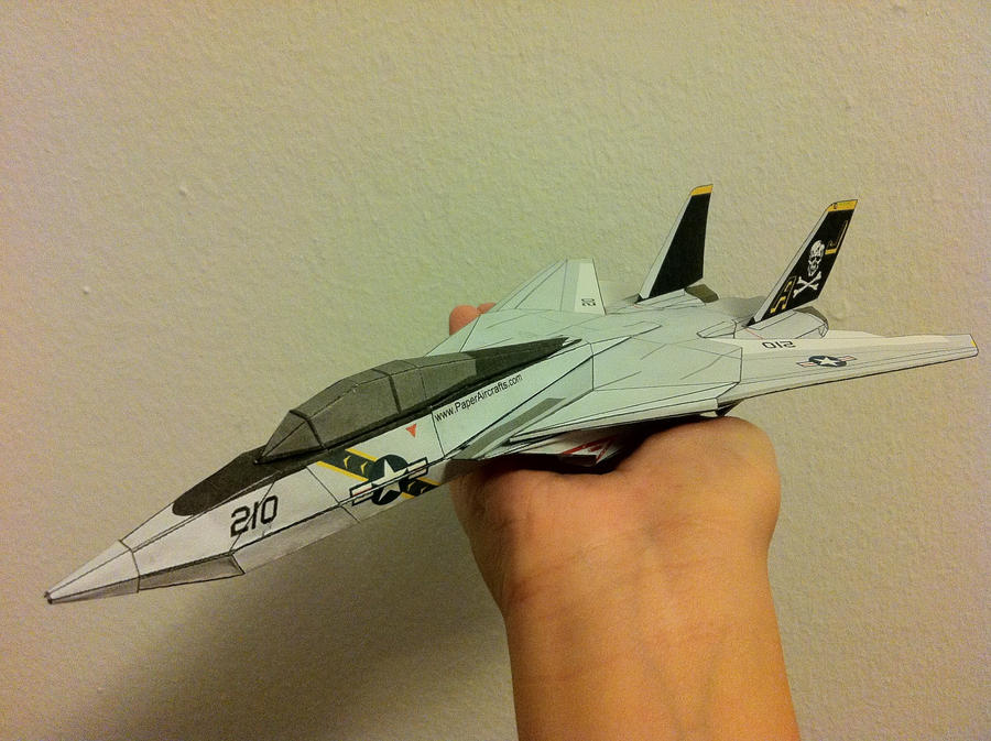 Paper F-14 Jolly Rogers