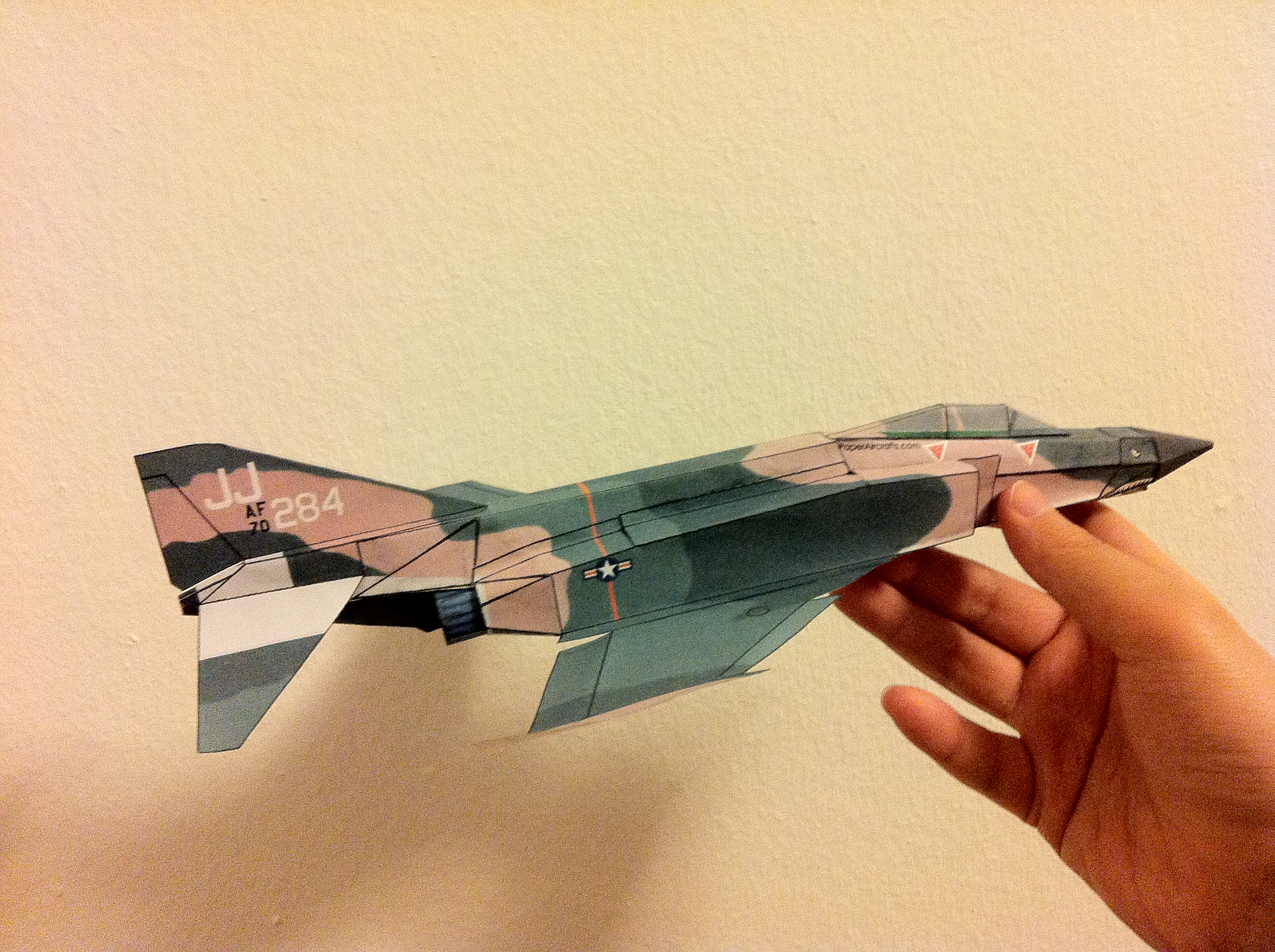 Paper F-4E Phantom II