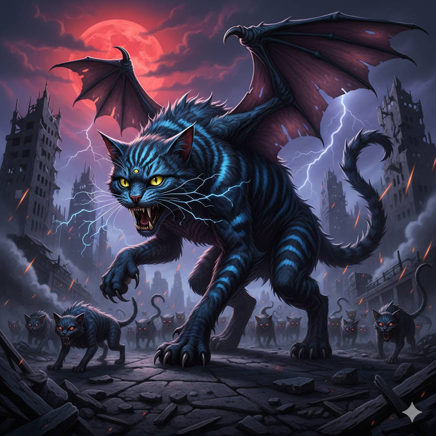 Cat Monster by cbutler360 on DeviantArt