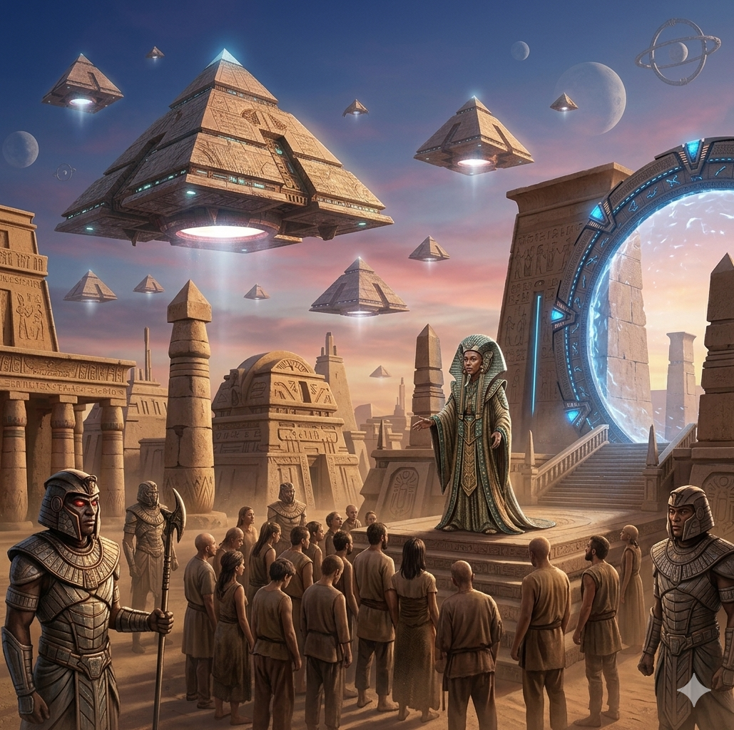 Ra Alien Civilization (Photorealistic) by cbutler360 on DeviantArt