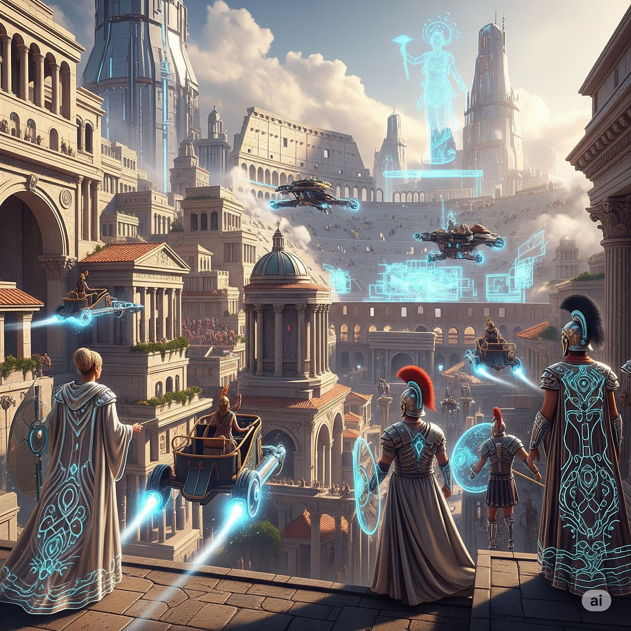 Futureistic Rome Roman-Futurism by cbutler360 on DeviantArt