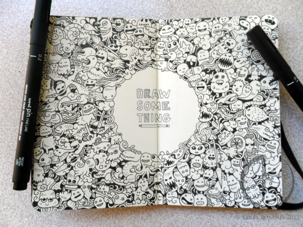 MOLESKINE DOODLES: DRAW SOMETHING