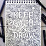 DOODLE ART: Keep Calm And Draw