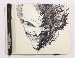 MOLESKINE DOODLES: Why so serious?