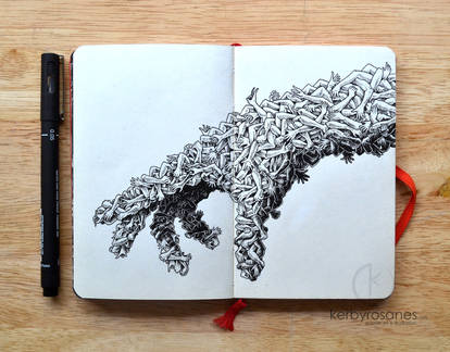 MOLESKINE DOODLES: Handmade