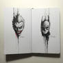 The Dripping Portraits: The Joker x Batman