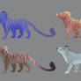 Point Adoptables: Tigers