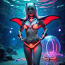 Manta Ray Bikini Rave Costume