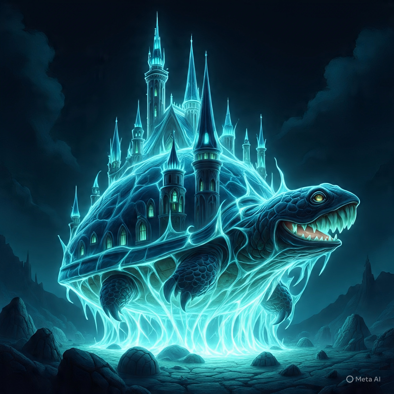 Haunted Floating Spirit Tortoise