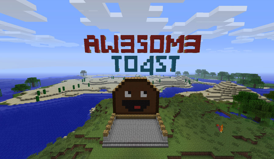 Minecraft toast by just186 on DeviantArt