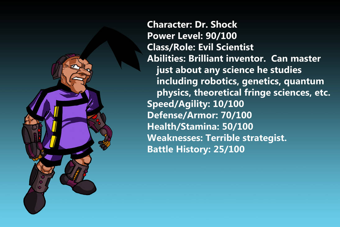 Shock Reference Draw Dr. Shock reference by bogmonster on DeviantArt