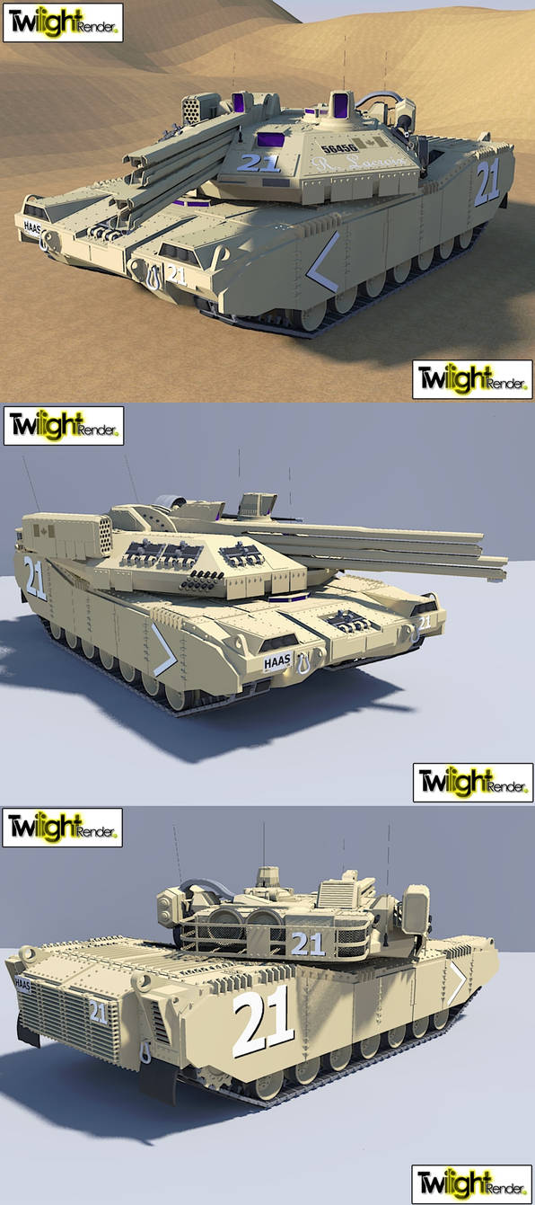 Dual Rail Gun Tank by MSgtHaas on DeviantArt