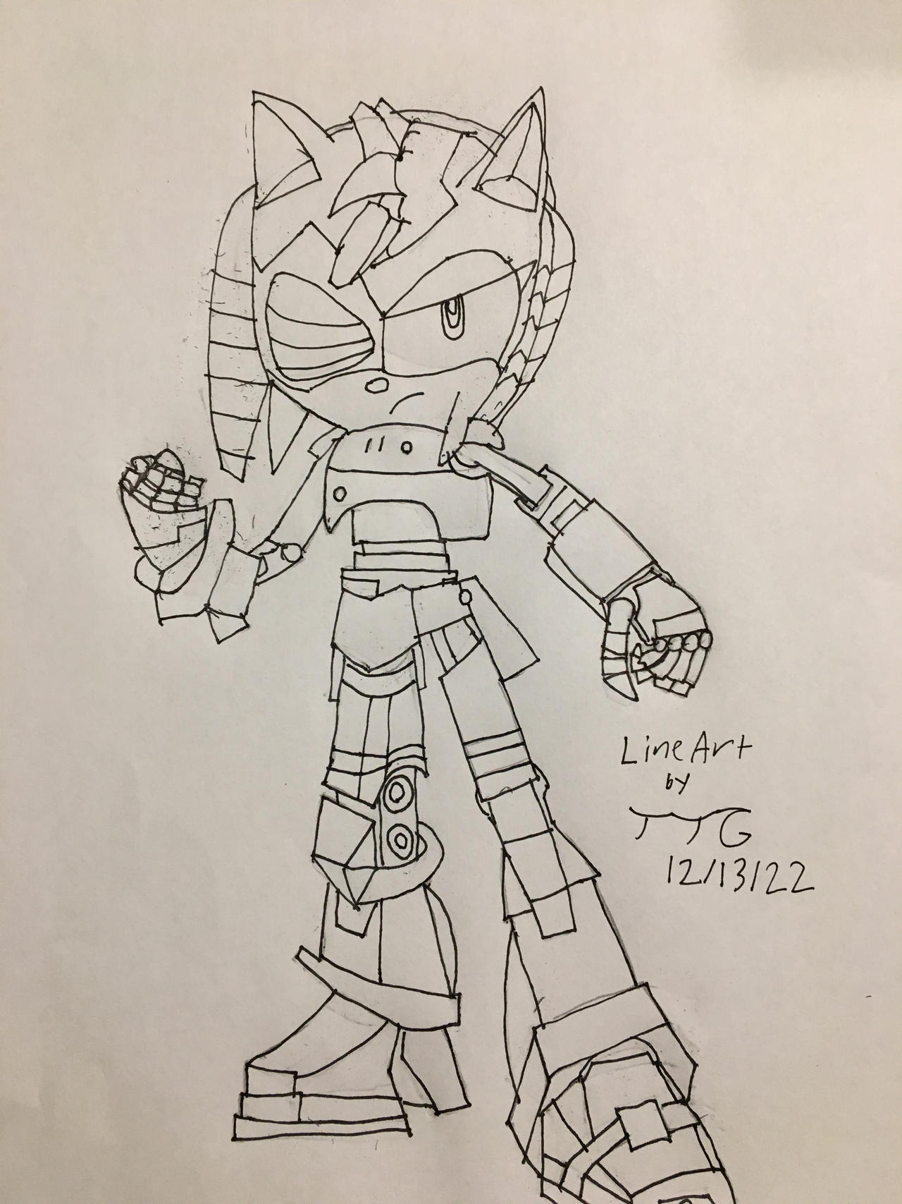 Sonic Prime Coloring Pages Rusty Rose