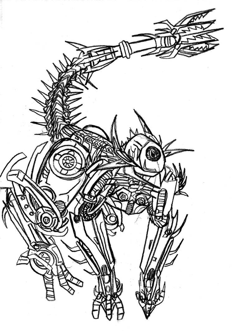 TF ROTF Ravage by Taiya001 on DeviantArt