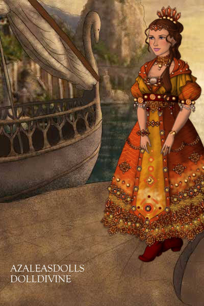 LOTR Guilded Dress