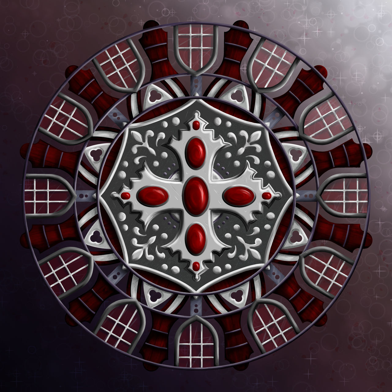 Manda Goth Gothic Mandala by Spennig on DeviantArt