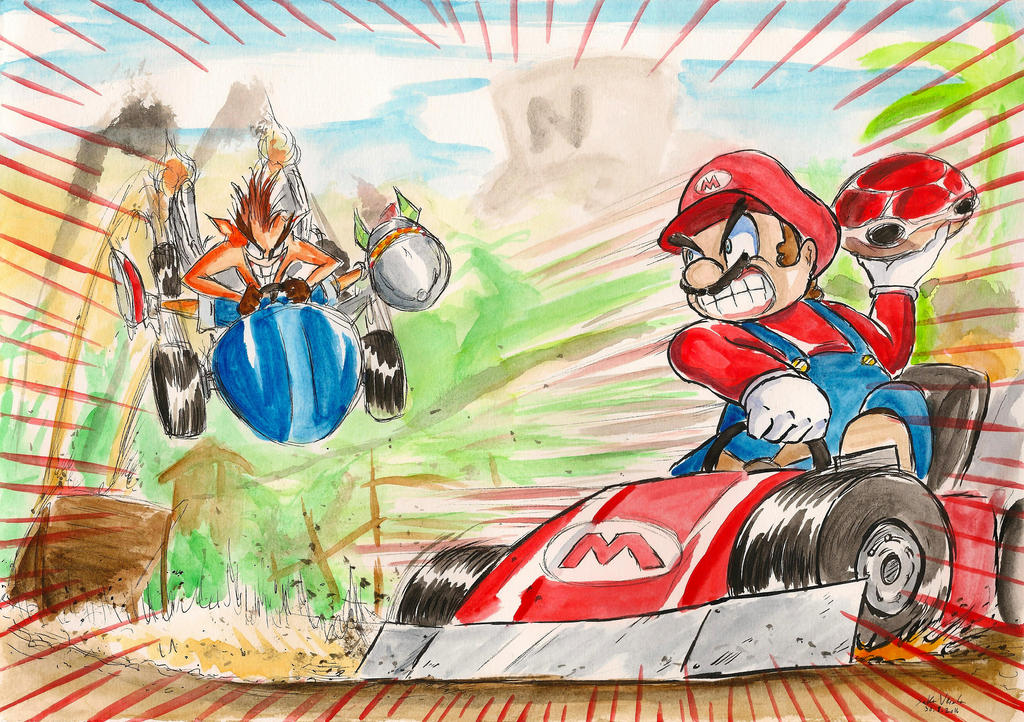 CTR vs. Mario Kart