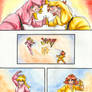 Peach VS Daisy Continuation Fight Page 1