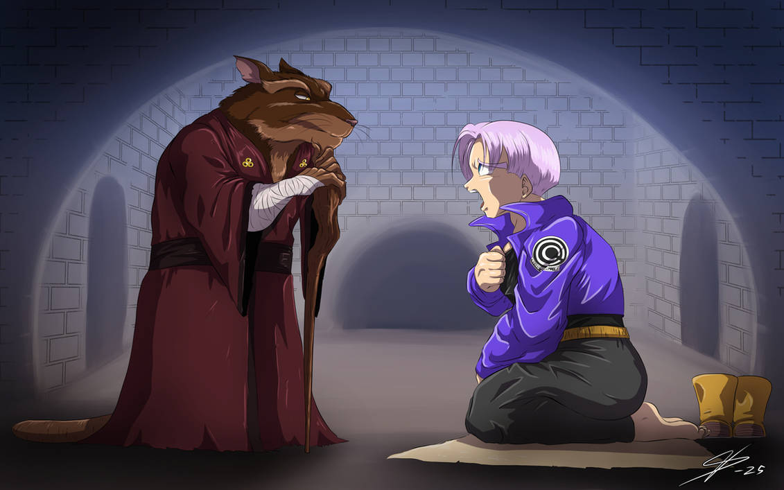 Trunks and Splinter by SoulEaterSaku90 on DeviantArt