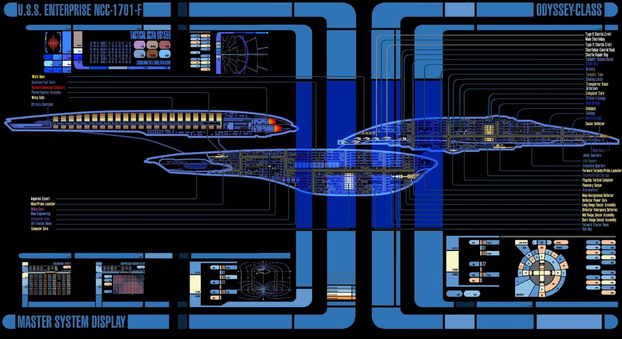 Star Trek Online: Enterprise - F MSD by kharec84 on DeviantArt