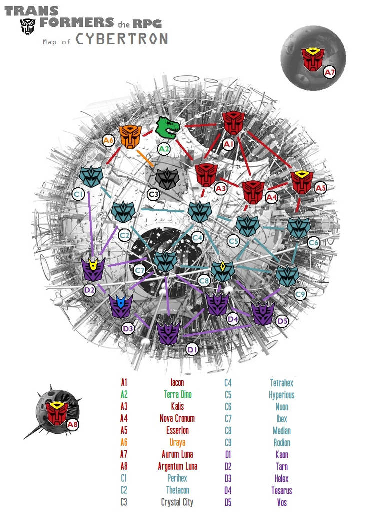 Map of Cybertron (updated) by kharec84 on DeviantArt
