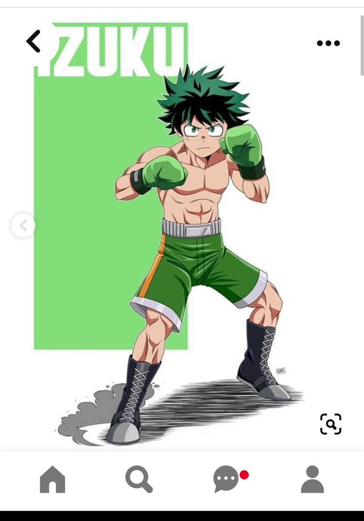 Deku Boxing by LogarRevan on DeviantArt